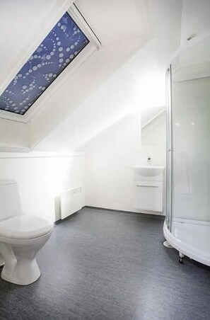 Appartement, 5 chambres | Salle de bain | Douche, serviettes fournies, savon, shampooing
