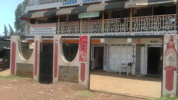 Fassade der Unterkunft