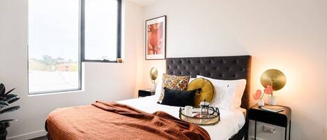 2 Schlafzimmer, Zimmersafe, Bügeleisen/Bügelbrett, Reisekinderbett