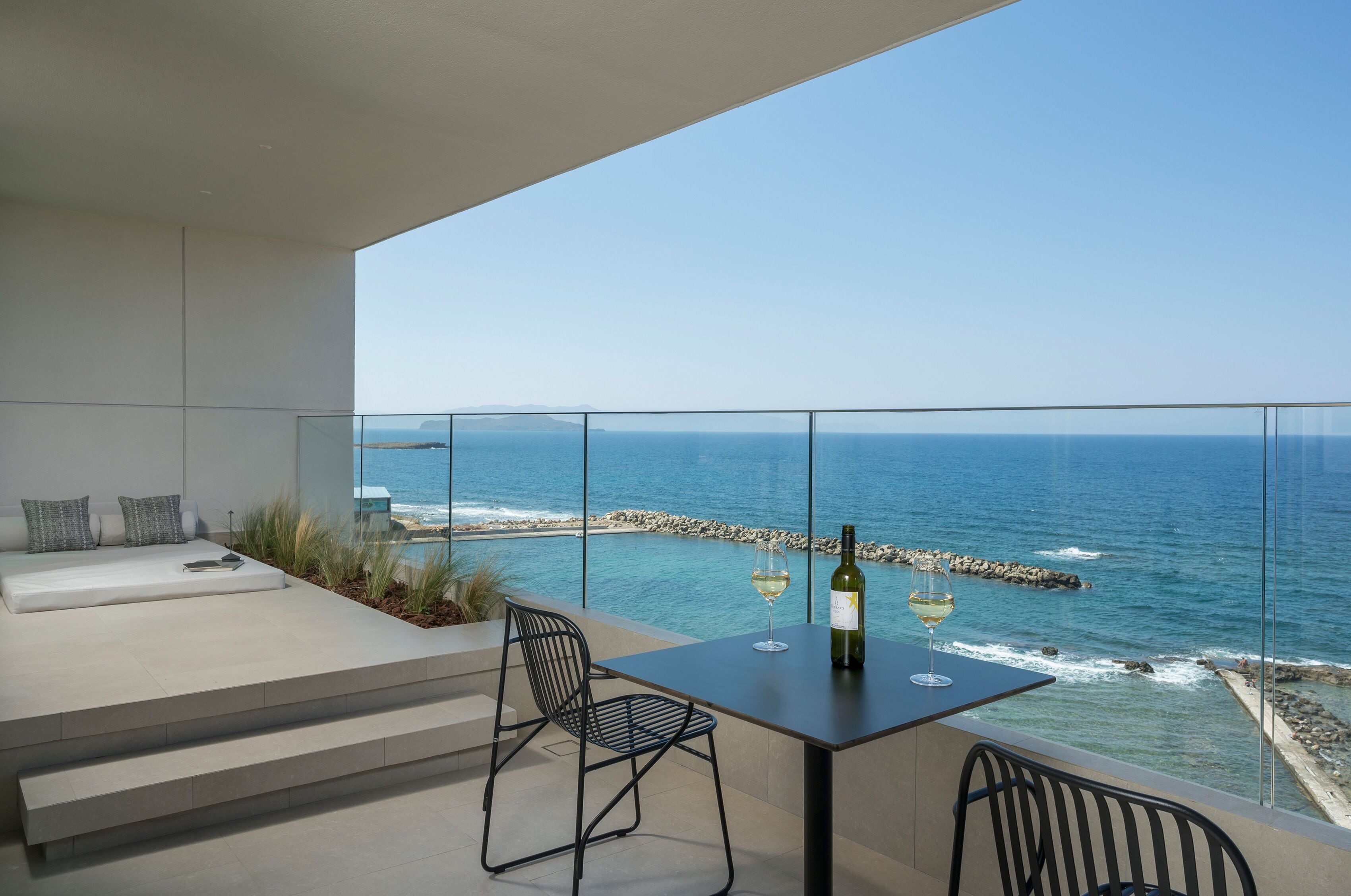 Vue depuis l’hébergement