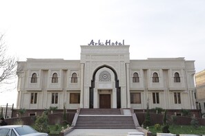 Overnatningsstedets facade
