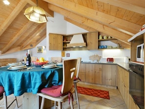 Microwave, oven, dishwasher, highchair
