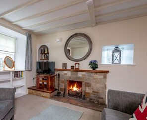Comfort Cottage | Living room | Flat-screen TV - Quirky Cottage Heart of St Andrews (St. Andrews)