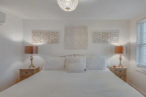 2 habitaciones, tabla de planchar con plancha, wifi y ropa de cama