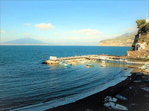 Blick von der Unterkunft