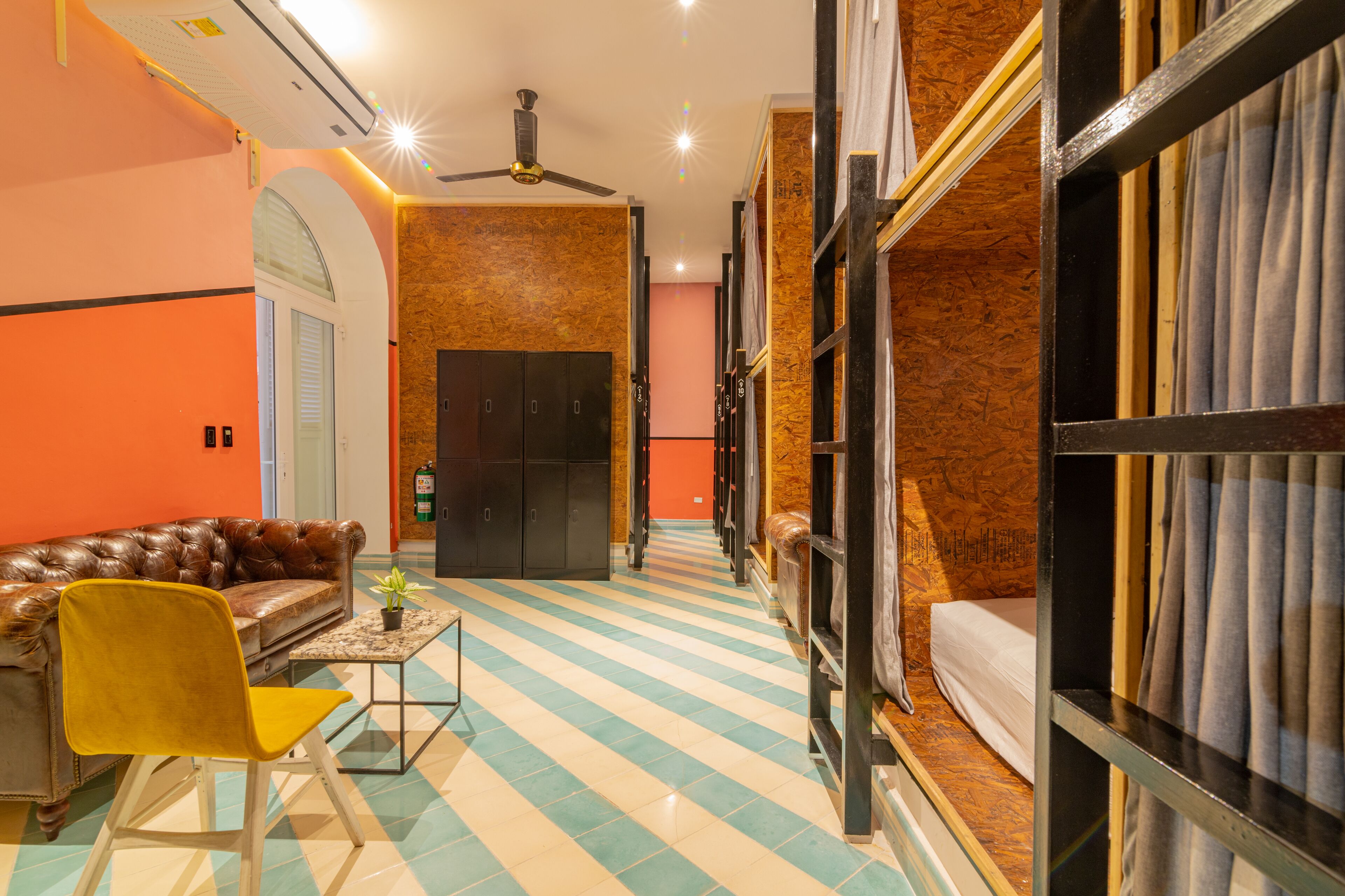 Standard Shared Dormitory, 1 Bedroom, Balcony, City View | Select Comfort beds, in-room safe, soundproofing, iron/ironing board