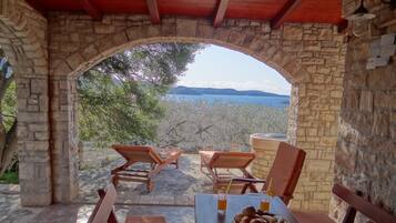 Ferienhaus (Two Bedroom Holiday Home with Terrace) | Terrasse/Patio