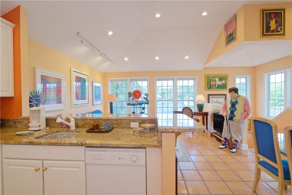 Ferienhaus, 1 King-Bett und Schlafsofa, Terrasse, Gartenblick | Eigene Küche | Kühlschrank, Mikrowelle, Geschirrspüler