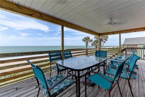 House, Multiple Beds, Kitchen, Ocean View | Balcony - Dreamview, Beach Front, 3 Bedrooms, Wifi, Sleeps 10 (St. Augustine)