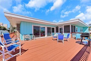 House, Multiple Beds, Balcony, Ocean View | Balcony - Ocean Paradise, 3 Bedrooms, Ocean Front, Wifi, Sleeps 10 (St. Augustine)