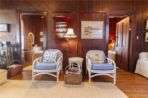 House, Multiple Beds, Patio, Ocean View | Living room