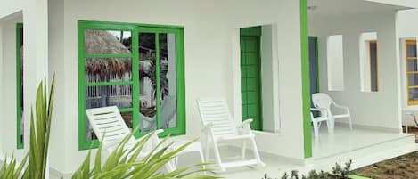 Mặt tiền nơi lưu trú