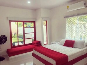 Family Cabin | 2 bedrooms, premium bedding, down comforters, individually decorated