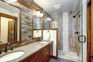 Bathtub, hair dryer