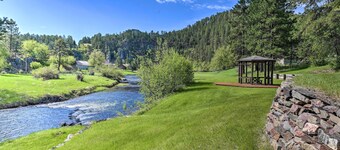 Creekside Rapid City Cabin w/ Deck on 30 Acres!