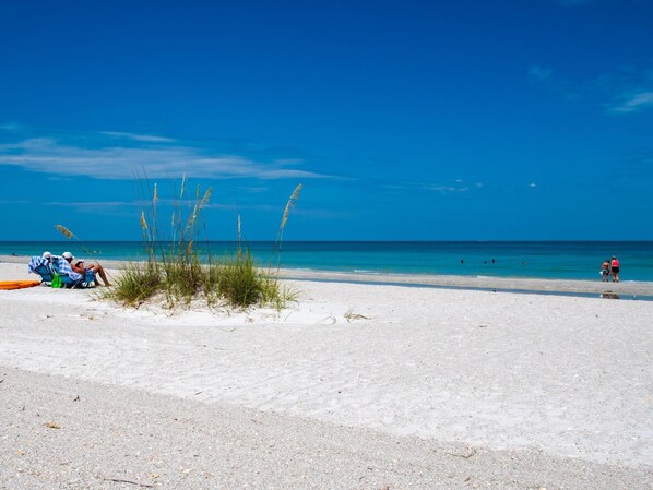 On the beach - Crescent Beach Club 3B Beachfront Views of the Gulf (Clearwater Beach)