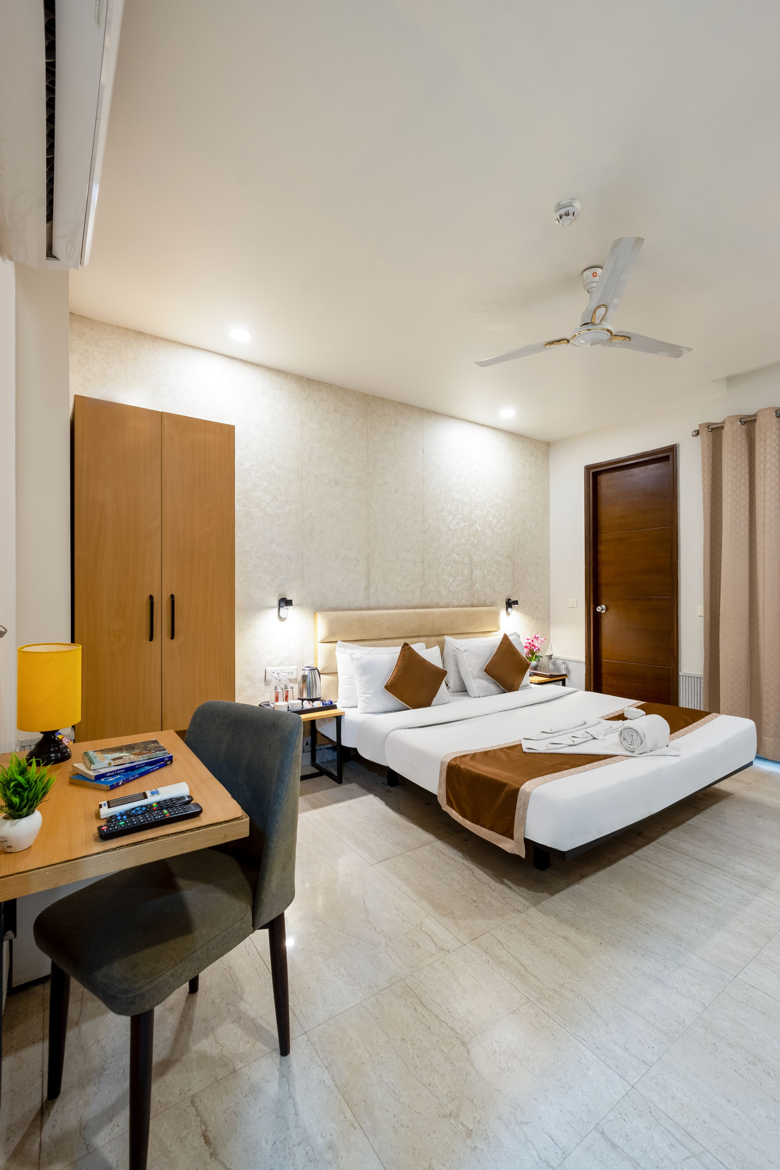 Deluxe kamer | Lakens van Egyptisch katoen, luxe beddengoed, donsdekens