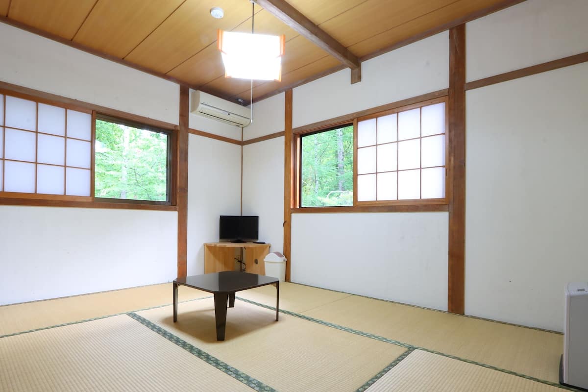 ห้องทริปเปิล (Japanese style, 6 tatami mats) | Wi-Fi ฟรี, ผ้าปูที่นอน