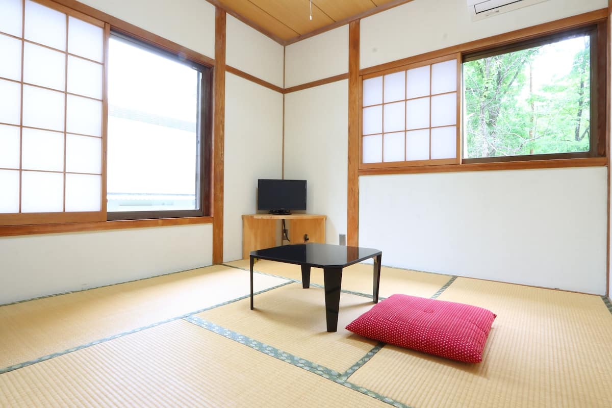 ห้องซิงเกิล (Japanese-style,4.5-5 tatami mats) | Wi-Fi ฟรี, ผ้าปูที่นอน