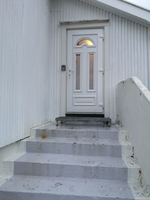 Fassade der Unterkunft