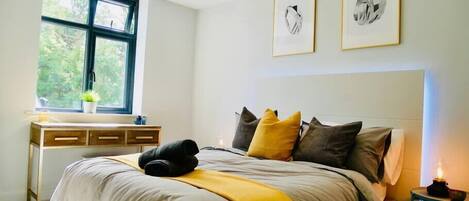 3 chambres, fer et planche Ă repasser, accĂšs Ă Internet, literie fournie