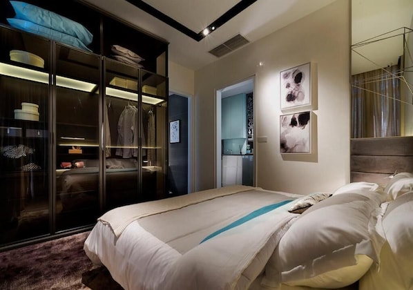 1 makuuhuone, työpöytä, silitysrauta/-lauta, ilmainen Wi-Fi