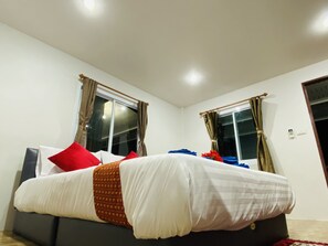ห้องสแตนดาร์ด | ห้องพักตกแต่งอย่างมีเอกลักษณ์, ผ้าม่านกันแสง, Wi-Fi ฟรี, ผ้าปูที่นอน