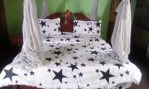 Double Room | Blackout drapes, free WiFi, bed sheets - Kamppi Guest House (Nakuru)