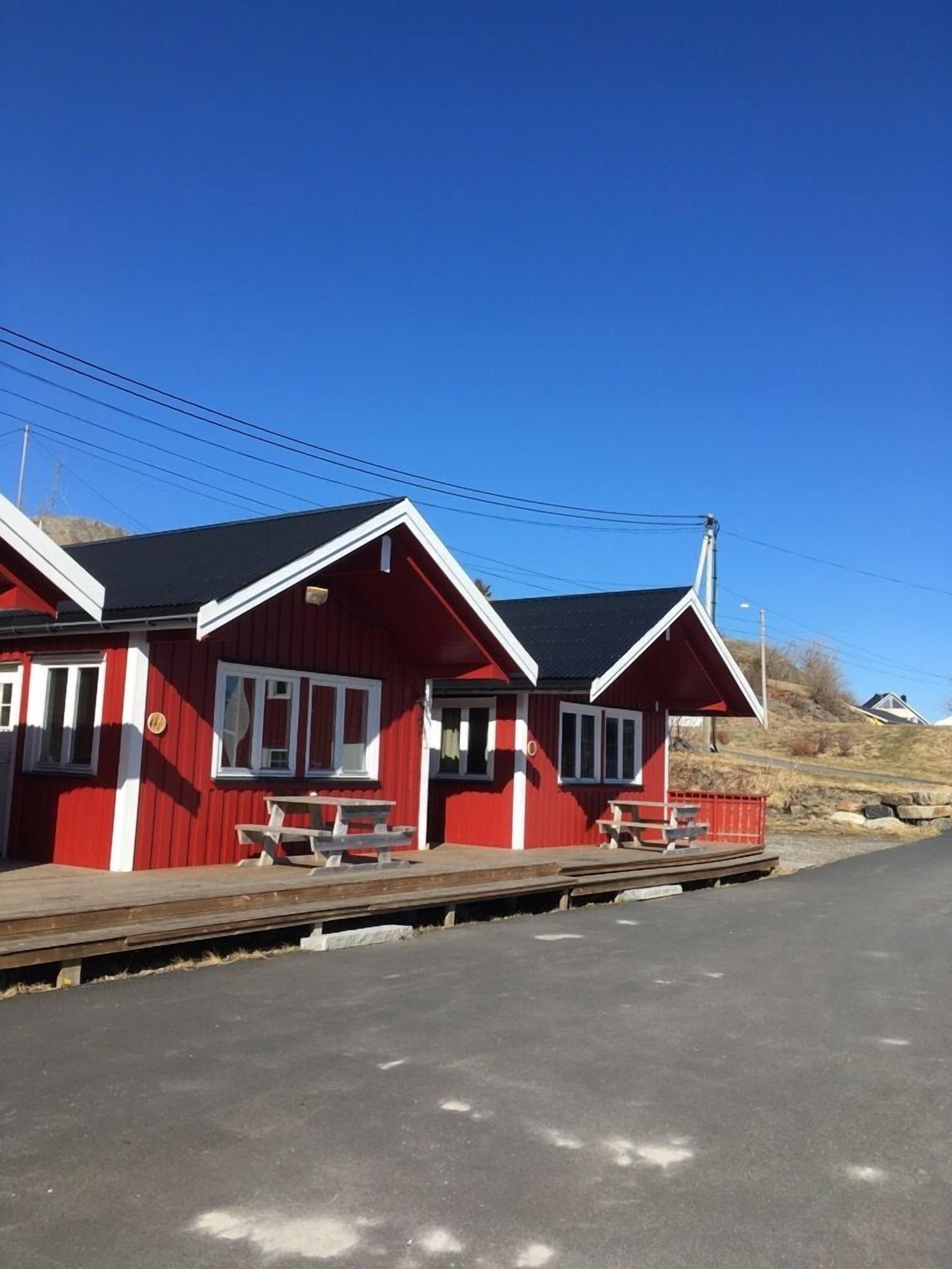 Majoituspaikan julkisivu