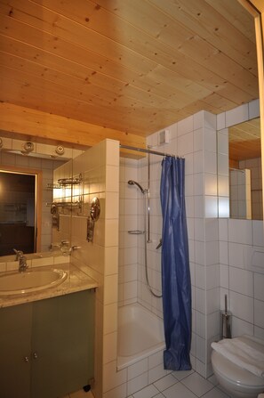 Apartamento, 1 habitación | Baño | Secador de pelo