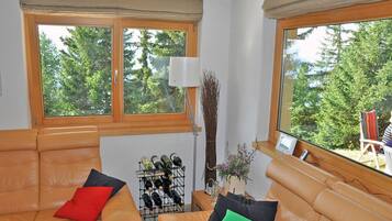 Apartment, 3 Bedrooms | Living area | TV, DVD player