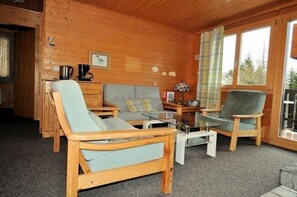 Apartment, 2 Bedrooms | Living area | TV - Laurin OG (Bettmeralp)