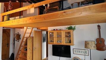 Apartment, 4 Bedrooms | Living area | TV, DVD player