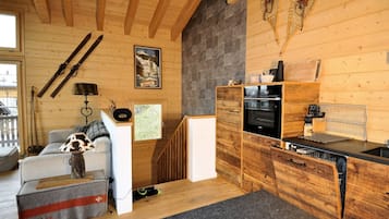 Chalet, 3 kamar tidur | Area keluarga | TV