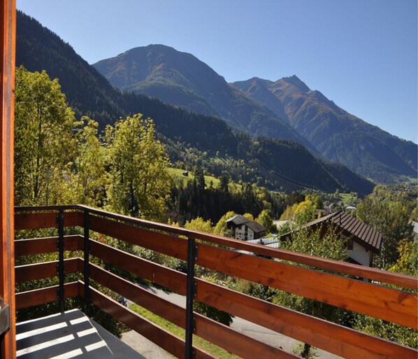 Blick von der Unterkunft