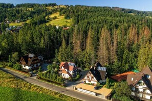 Aerial view - Willa Czajka - Widokowe Apartamenty (Koscielisko)