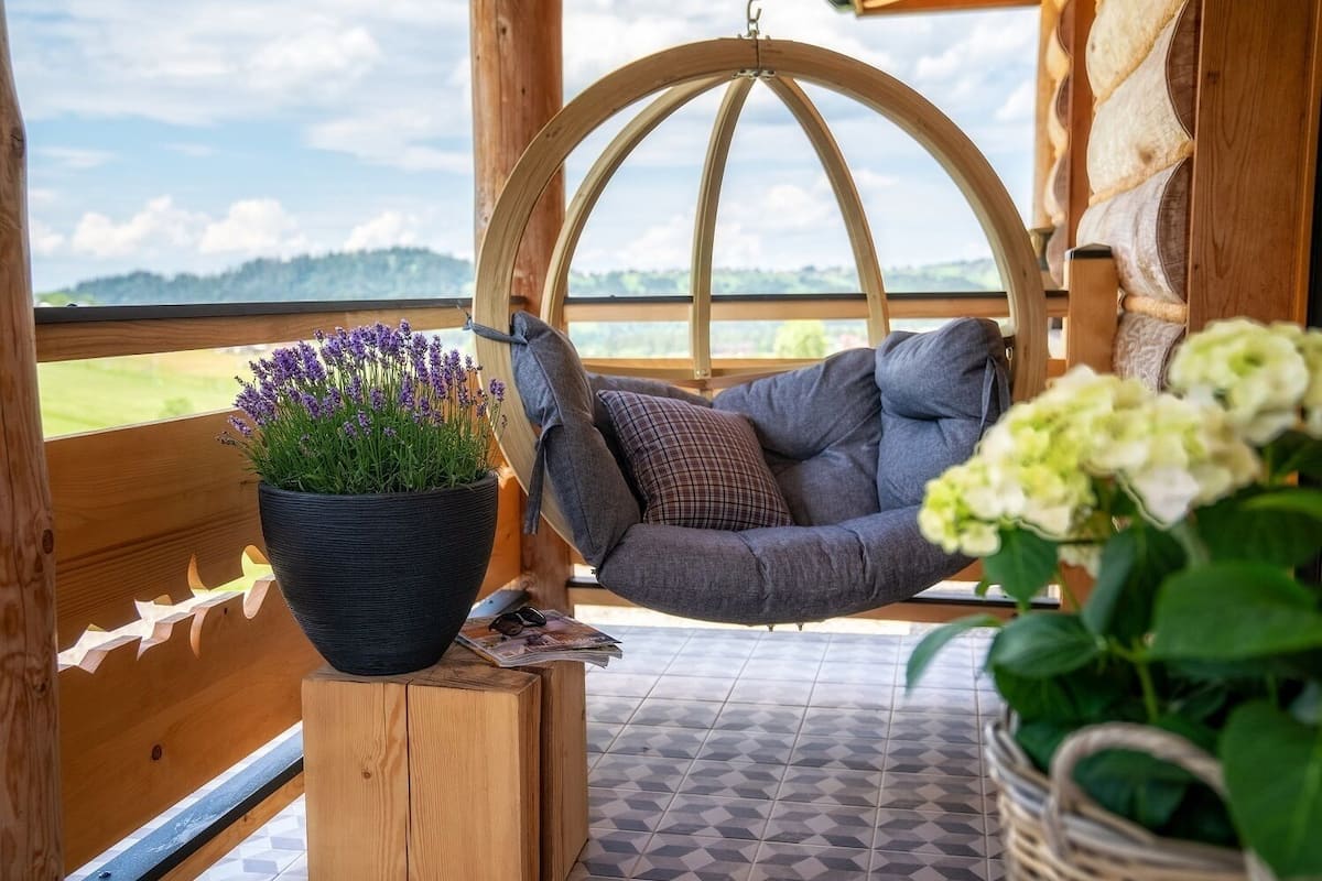 Cabane (Domek 1) | Balcon