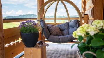 Mökki (Domek 1) | Parveke