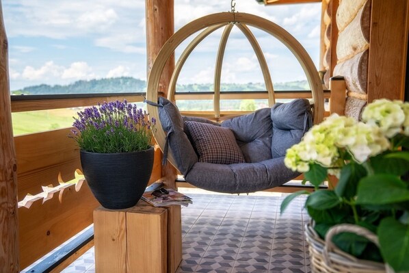 Cabin (Domek 1) | Balcony
