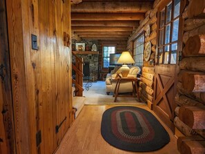 Fernseher, Kamin