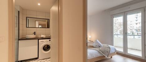 1 Schlafzimmer, Bügeleisen/Bügelbrett, WLAN, Bettwäsche