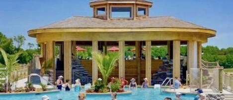 Indoor pool, a heated pool