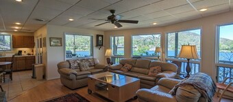 Llyn Blaen Lower, Lake Junaluska, Lakeside and Mountain Views, Gas FP, Central