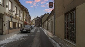 Fassade der Unterkunft