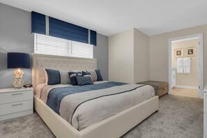 5 bedrooms, iron/ironing board, travel cot, WiFi