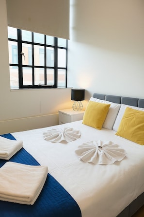 Apartment, 1 Bedroom | 1 bedroom, iron/ironing board, free WiFi, bed sheets