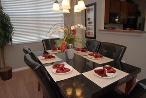 Villa (Veranda Palms IHR 3084) | Private kitchen | Fridge, microwave, cookware/dishes/utensils