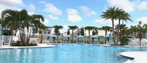 House (Incredible 5 bed 4 Bath with Private ) | Pool | Outdoor pool, sun loungers