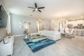 Villa (8903SD  Champions Gate 6  Bedroom 5 B) | Living room