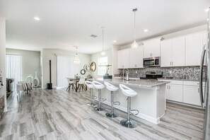 Villa (4795KKC00) | Private kitchen | Fridge, microwave, cookware/dishes/utensils